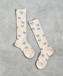 MARKEY'S | ハイソックス/heart（19~22cm）(ソックス/靴下)