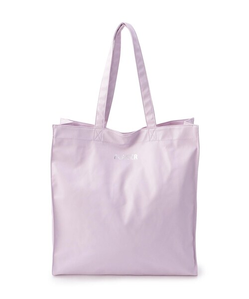 one'sterrace（ワンズテラス）の「◆プラセル合皮ワイドトート（トートバッグ・レディース・レッド系9/ライトグリーン系/アイボリー系8/イエロー系8/ブルー系その他7/ブラック系8/ピンク系9/パープル系2・99）」の7枚目の写真