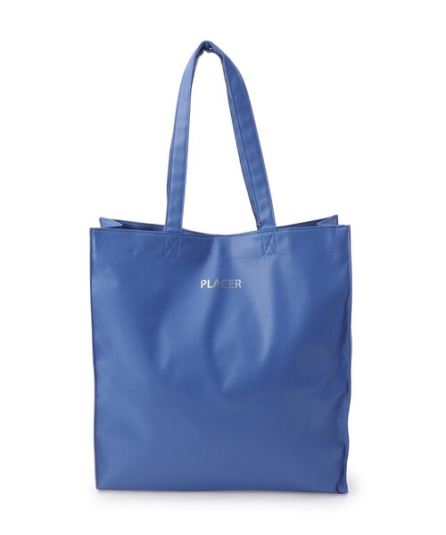 one'sterrace（ワンズテラス）の「◆プラセル合皮ワイドトート（トートバッグ・レディース・レッド系9/ライトグリーン系/アイボリー系8/イエロー系8/ブルー系その他7/ブラック系8/ピンク系9/パープル系2・99）」の9枚目の写真