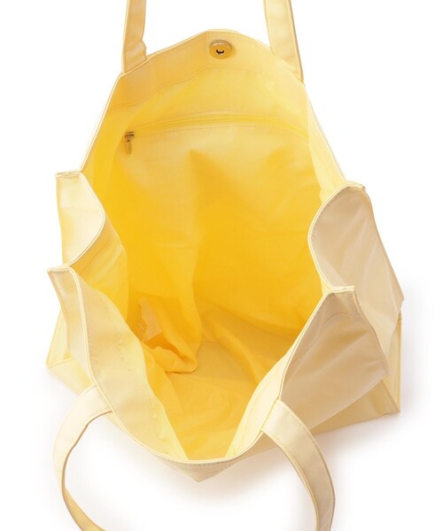 one'sterrace（ワンズテラス）の「◆プラセル合皮ワイドトート（トートバッグ・レディース・レッド系9/ライトグリーン系/アイボリー系8/イエロー系8/ブルー系その他7/ブラック系8/ピンク系9/パープル系2・99）」の16枚目の写真