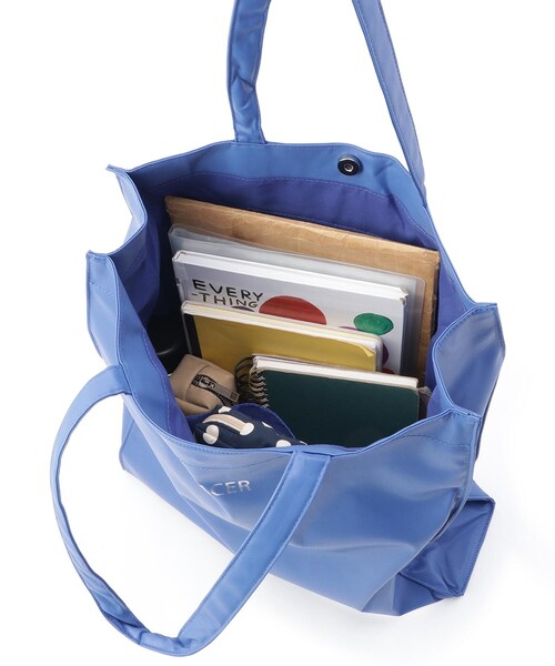 one'sterrace（ワンズテラス）の「◆プラセル合皮ワイドトート（トートバッグ・レディース・レッド系9/ライトグリーン系/アイボリー系8/イエロー系8/ブルー系その他7/ブラック系8/ピンク系9/パープル系2・99）」の21枚目の写真