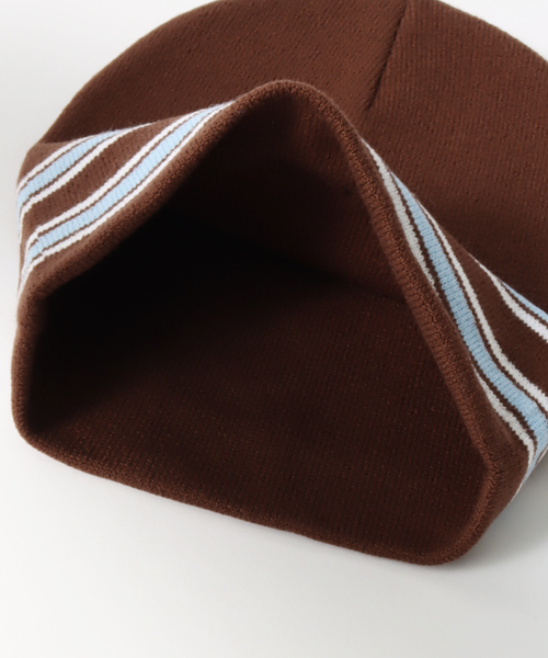 JOINT WORKS(ジョイントワークス)の「【OBEY / オベイ】BASS BEANIE(ニットキャップ/ビーニー・メンズ・ブラウン/ブラック・FREE)」の5枚目の写真