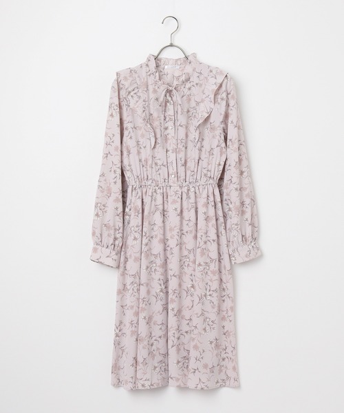 Honeys（ハニーズ）の「リボン付フリルワンピース（ワンピース・レディース・ピンク系その他/ホワイト系その他/ブラック・M/L/S/LL）」の21枚目の写真