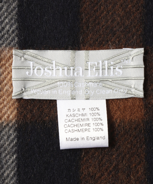 Joshua Ellis（ジョシュアエリス）の「【Joshua Ellis / ジョシュア エリス】TARTAN  30*180（マフラー・メンズ・ボルドー・FREE）」の4枚目の写真