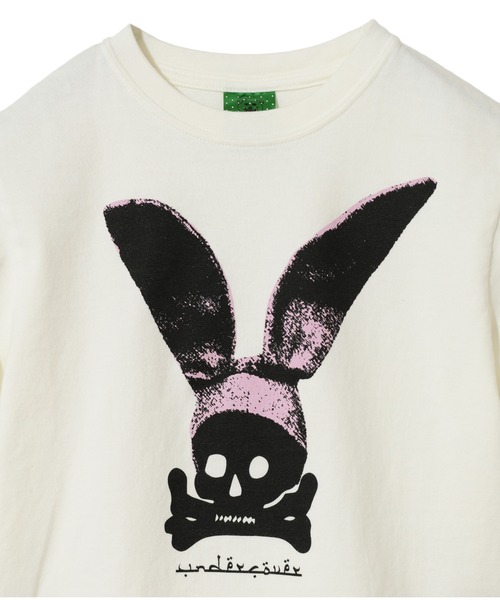 UNDERCOVER（アンダーカバー）の「UC1D5802（Tシャツ/カットソー・キッズ・オフホワイト/ボルドー/ブルー系その他・120/110/100/90）」の4枚目の写真