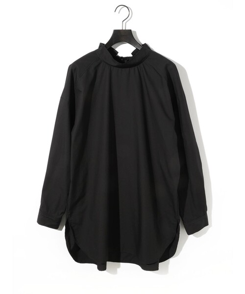 セール】MIDIUMISOLID for Ladies ハイネックドロップショルダー