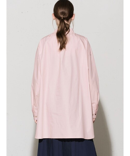 MIDIUMISOLID(ミディウミソリッド)の「MIDIUMISOLID for Ladies ハイネックドロップショルダープルオーバー(シャツ/ブラウス・レディース・ブラック/レッド/オフホワイト・FREE)」の15枚目の写真