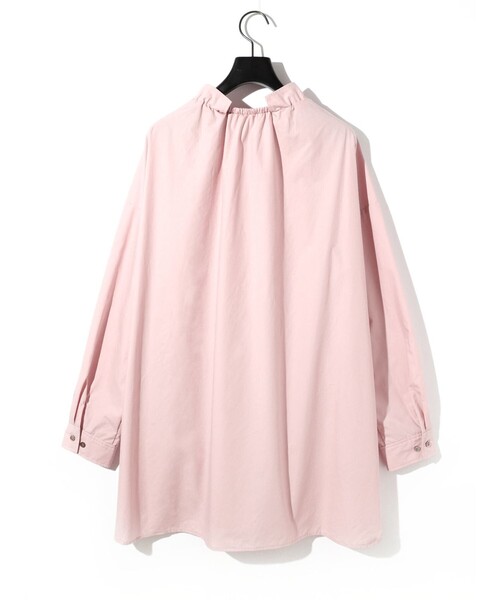 MIDIUMISOLID(ミディウミソリッド)の「MIDIUMISOLID for Ladies ハイネックドロップショルダープルオーバー(シャツ/ブラウス・レディース・ブラック/レッド/オフホワイト・FREE)」の12枚目の写真