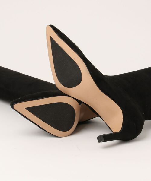 AMBIENT（アンビエント）の「ストレッチスエードニーハイブーツ（ブーツ・レディース・ブラック・L/M/S）」の15枚目の写真