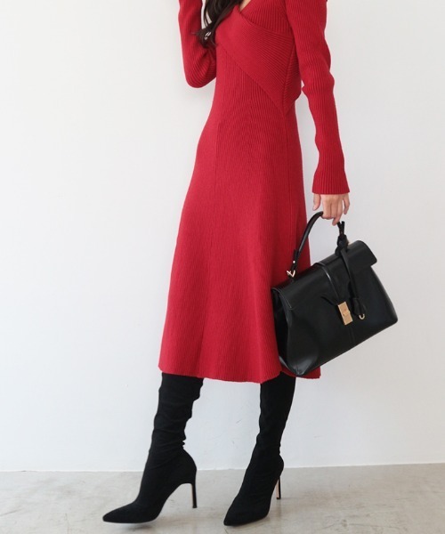 AMBIENT（アンビエント）の「ストレッチスエードニーハイブーツ（ブーツ・レディース・ブラック・L/M/S）」の10枚目の写真