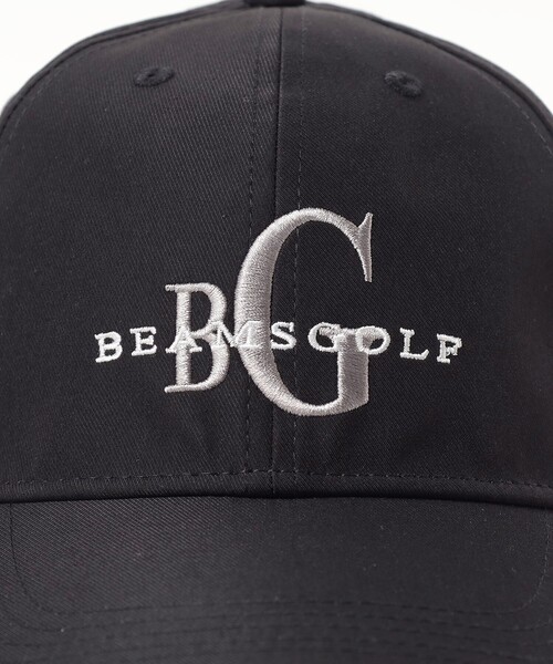 BEAMS GOLF（ビームスゴルフ）の「モノグラムロゴ キャップ（キャップ・メンズ・ブラック/ベージュ/グリーン・ONE SIZE）」の5枚目の写真