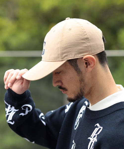 BEAMS GOLF（ビームスゴルフ）の「モノグラムロゴ キャップ（キャップ・メンズ・ブラック/ベージュ/グリーン・ONE SIZE）」の14枚目の写真