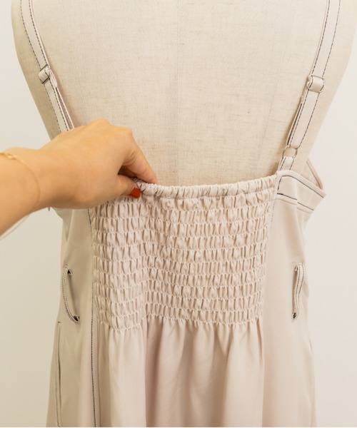 CLETTE（クレット）の「配色ステッチフレアワンピース（ワンピース・レディース・ブラック/アイボリー・4L/3L/LL）」の19枚目の写真
