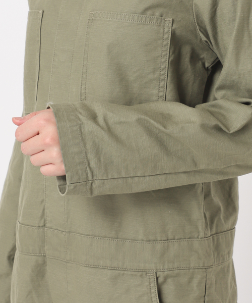 FRAMeWORK made by J ミリタリーオールインワン S カーキ FRAMeWORK made by J ミリタリーオールインワン S カーキ セール