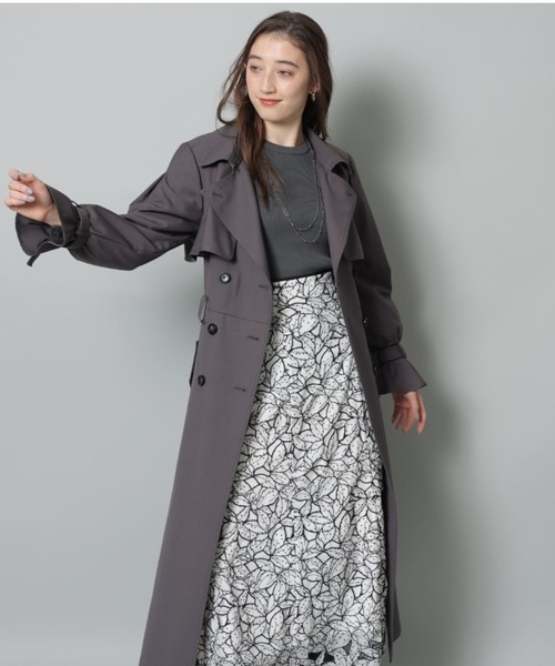 リランドチュール ガウンコート グレー Rirandture（リランドチュール）｜ダウンジャケット/コート一覧 - WEAR