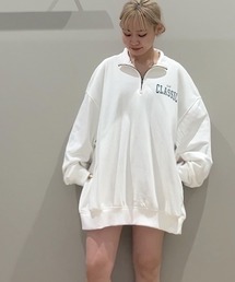 GAPロゴ プルオーバー ハーフジッププルオーバー(ユニセックス)