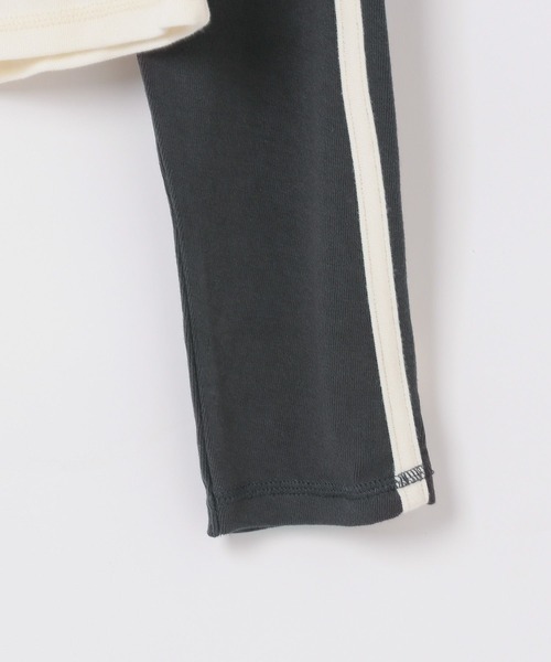 Heather（ヘザー）の「ラグランラインTEE　105314（Tシャツ/カットソー・レディース・ベージュ/ネイビー/グレー・FREE）」の8枚目の写真