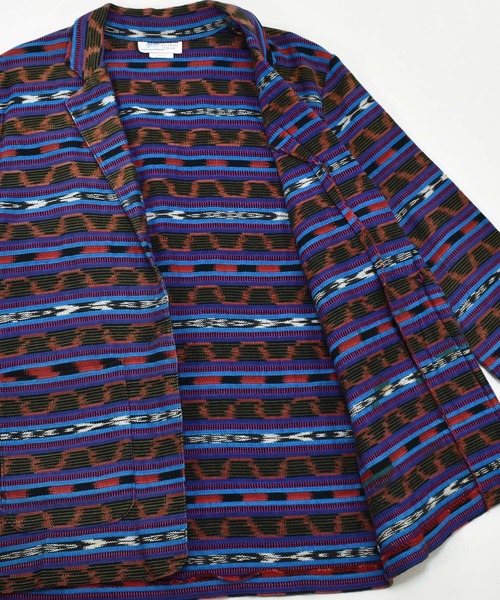 VINTAGE（ヴィンテージ）の「【ヴィンテージ古着】80's CENTRAL FALLS ネイティブパターン テーラードジャケット USA製（テーラードジャケット・メンズ・その他・LARGE）」の9枚目の写真