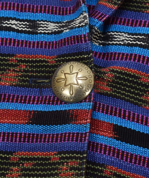 VINTAGE（ヴィンテージ）の「【ヴィンテージ古着】80's CENTRAL FALLS ネイティブパターン テーラードジャケット USA製（テーラードジャケット・メンズ・その他・LARGE）」の8枚目の写真