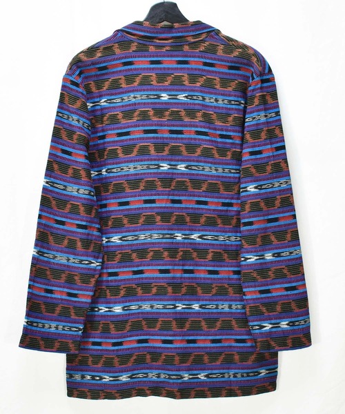 VINTAGE（ヴィンテージ）の「【ヴィンテージ古着】80's CENTRAL FALLS ネイティブパターン テーラードジャケット USA製（テーラードジャケット・メンズ・その他・LARGE）」の4枚目の写真