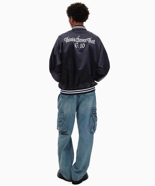 thisisneverthat（ディスイズネバーザット）の「Satin Jacket（ブルゾン・メンズ・オリーブ/ネイビー・S/M/L/XL）」の20枚目の写真