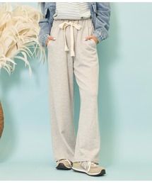 anap mimpi | フリンジベルト 裏毛 スウェット リラックス ワイド パンツ(スウェットパンツ)