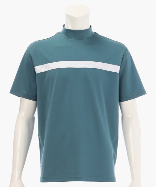BRIEFING(ブリーフィング)の「【ブリーフィングゴルフ】MENS SLEEVE LOGO HIGH NECK RELAXED FIT/メンズスリーブロゴハイネックリラックスドフィット(Tシャツ/カットソー・メンズ・ブラック/ブルー/ホワイト/ネイビー・L/XL/M)」の4枚目の写真