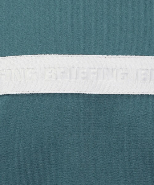 BRIEFING(ブリーフィング)の「【ブリーフィングゴルフ】MENS SLEEVE LOGO HIGH NECK RELAXED FIT/メンズスリーブロゴハイネックリラックスドフィット(Tシャツ/カットソー・メンズ・ブラック/ブルー/ホワイト/ネイビー・L/XL/M)」の7枚目の写真