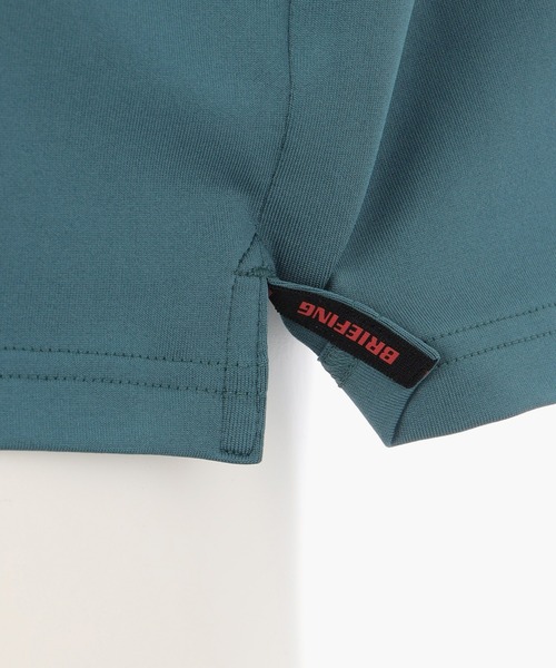 BRIEFING(ブリーフィング)の「【ブリーフィングゴルフ】MENS SLEEVE LOGO HIGH NECK RELAXED FIT/メンズスリーブロゴハイネックリラックスドフィット(Tシャツ/カットソー・メンズ・ブラック/ブルー/ホワイト/ネイビー・L/XL/M)」の13枚目の写真