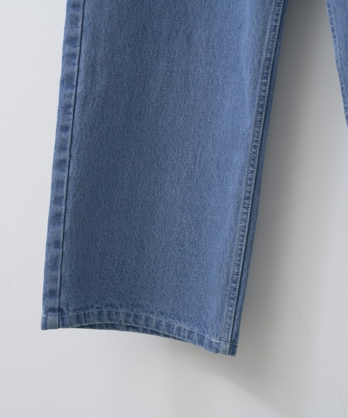 WHIMSIC（ウィムジック）の「【UNISEX】タックワイドデニムパンツ（デニムパンツ・メンズ・チャコールグレー/ブルー・2/1）」の9枚目の写真