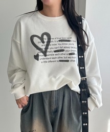 スプレーアートロゴスウェット【ZOZOTOWN限定アイテム】