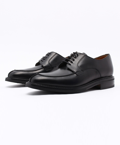 BERWICK(バーウィック)の「BERWICK(バーウィック) / ボックスカーフ Uチップビジネスシューズ 2439(ドレスシューズ)」|ブラック