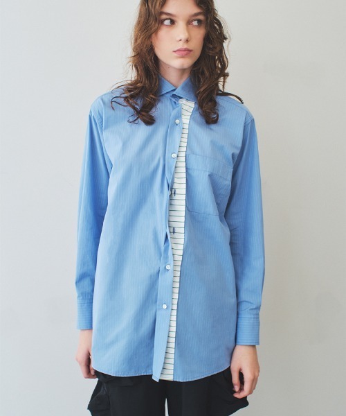 本日限定価格　soduk シャツ セール】twisted button shirt（シャツ/ブラウス）｜soduk