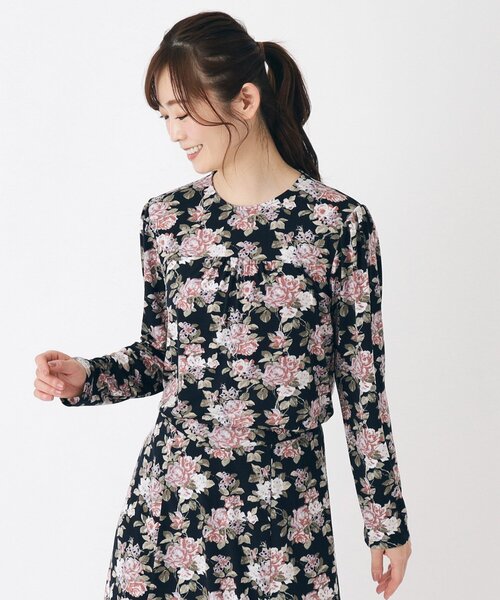 LAURA ASHLEY（ローラアシュレイ）の「◇【洗える/ジャージ素材／同柄