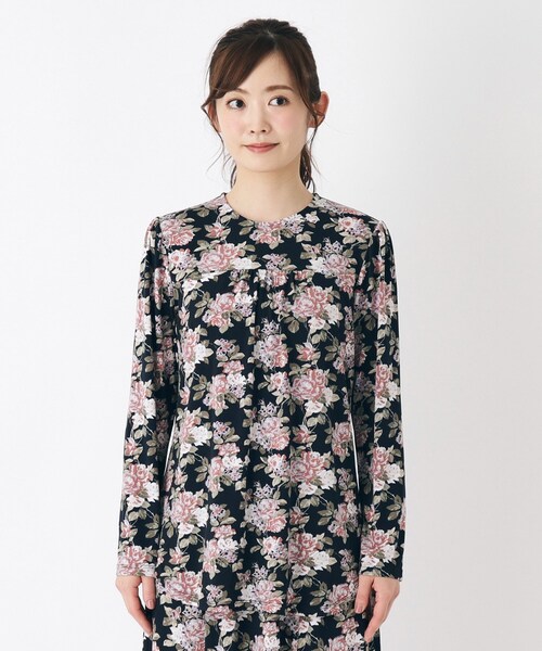 LAURA ASHLEY（ローラアシュレイ）の「◇【洗える/ジャージ素材／同柄