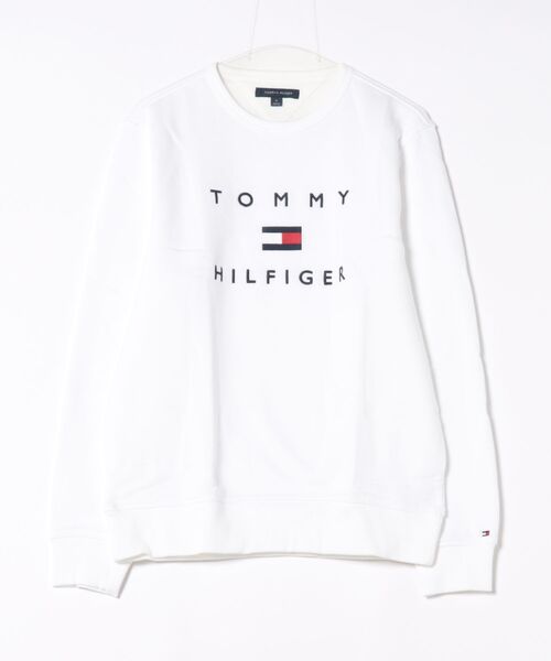 TOMMY HILFIGER(トミーヒルフィガー)の「【TOMMY HILFIGER】78J9708 フロントロゴスウェット(スウェット・メンズ・アイボリー/ネイビー/ブラック/ホワイト・S/M/XL/L)」の5枚目の写真