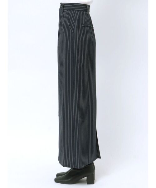 EVRIS（エヴリス）の「ストライプロングスカート（スカート・レディース・ブラック/グレー・MEDIUM/SMALL）」の22枚目の写真