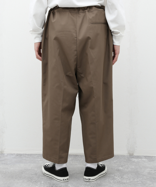 セール】CAMIEL FORTGENS / BIG PANTS COTTON/POLY TWILL BRO CF