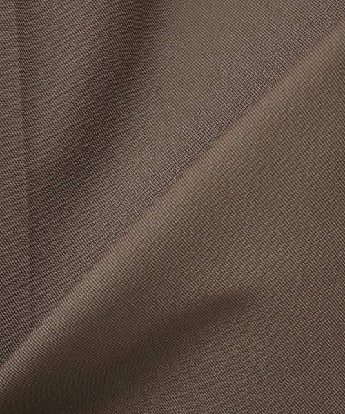 CAMIEL FORTGENS ブラウン M CAMIEL FORTGENS スラックス / BIG PANTS COTTON/POLY TWILL BRO