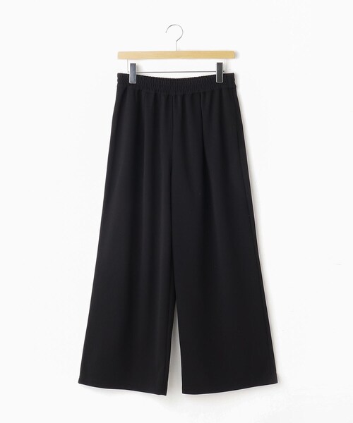 &Bridge(アンドブリッジ)の「artemarvel ウエスト総ゴムワイドパンツ(その他パンツ・レディース・ブラック・02)」の1枚目の写真