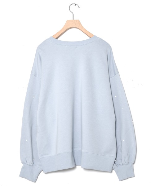 w closet（ダブルクローゼット）の「ラインストーントレーナー