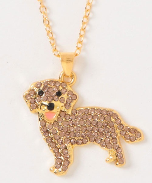 VIBGYOR Women（ヴィブジョー　ウィメン）の「【float】ジュエリー ドッグ モチーフ ネックレス【28パターン展開】（ネックレス・レディース・その他1/その他2/その他3/その他5/その他11/その他8/その他10/その他13/その他19/その他22/その他6/その他14/その他15/その他16/その他17/その他18/その他4/その他7/その他9/その他12/その他20/その他21/その他23/その他24/その他25/その他26/その他27/その他28・FREE）」の4枚目の写真