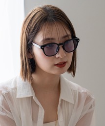 VitaFelice（ヴィータフェリーチェ）の「超軽量 サングラス UVカット カラーレンズ ウェリントン型（サングラス）」