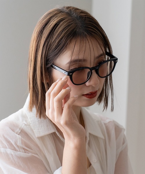 VitaFelice（ヴィータフェリーチェ）の「超軽量 サングラス UVカット カラーレンズ ウェリントン型（サングラス・レディース・B/C/D/F/A/G/E/H・FREE）」の4枚目の写真