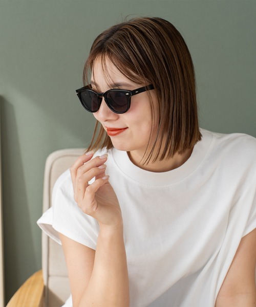 VitaFelice（ヴィータフェリーチェ）の「超軽量 サングラス UVカット カラーレンズ ウェリントン型（サングラス・レディース・B/C/D/F/A/G/E/H・FREE）」の15枚目の写真