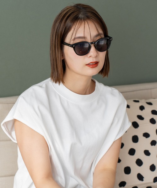 VitaFelice（ヴィータフェリーチェ）の「超軽量 サングラス UVカット カラーレンズ ウェリントン型（サングラス・レディース・B/C/D/F/A/G/E/H・FREE）」の11枚目の写真