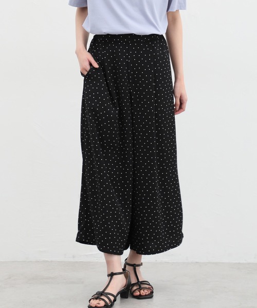 Honeys（ハニーズ）の「ガウチョパンツ（その他パンツ・レディース・ネイビー/モカ/ブラック系その他/ネイビー系/ブラック/ブルーグリーン/ブラック系その他2・S/M/L/LL/3L）」の15枚目の写真