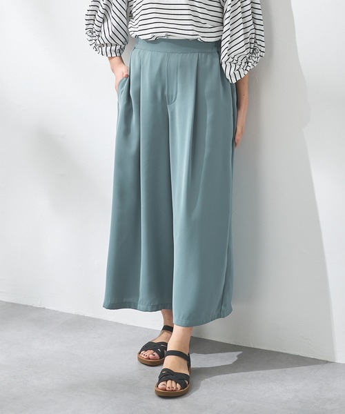 Honeys（ハニーズ）の「ガウチョパンツ（その他パンツ・レディース・ネイビー/モカ/ブラック系その他/ネイビー系/ブラック/ブルーグリーン/ブラック系その他2・S/M/L/LL/3L）」の17枚目の写真