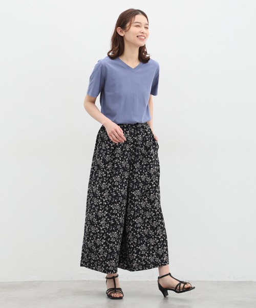 Honeys（ハニーズ）の「ガウチョパンツ（その他パンツ・レディース・ネイビー/モカ/ブラック系その他/ネイビー系/ブラック/ブルーグリーン/ブラック系その他2・S/M/L/LL/3L）」の21枚目の写真