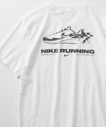 NIKE（ナイキ）の「【NIKE/ナイキ】ワンポイントロゴ&バックプリント Dri-FIT トラッククラブTシャツ/半袖Tシャツ（Tシャツ/カットソー・メンズ）」